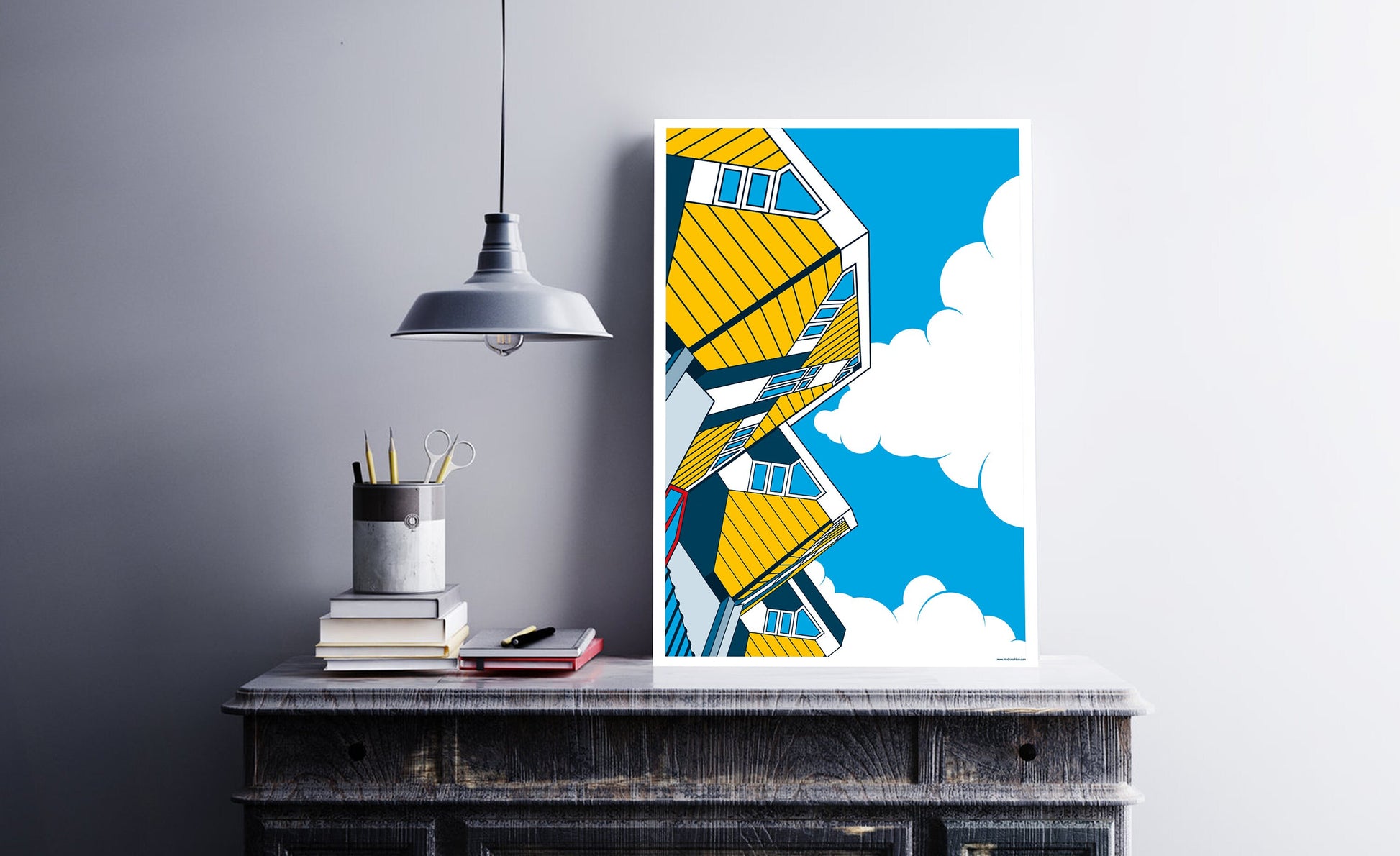 Artprint 'Roffa State of Mind | Kubuswoningen'