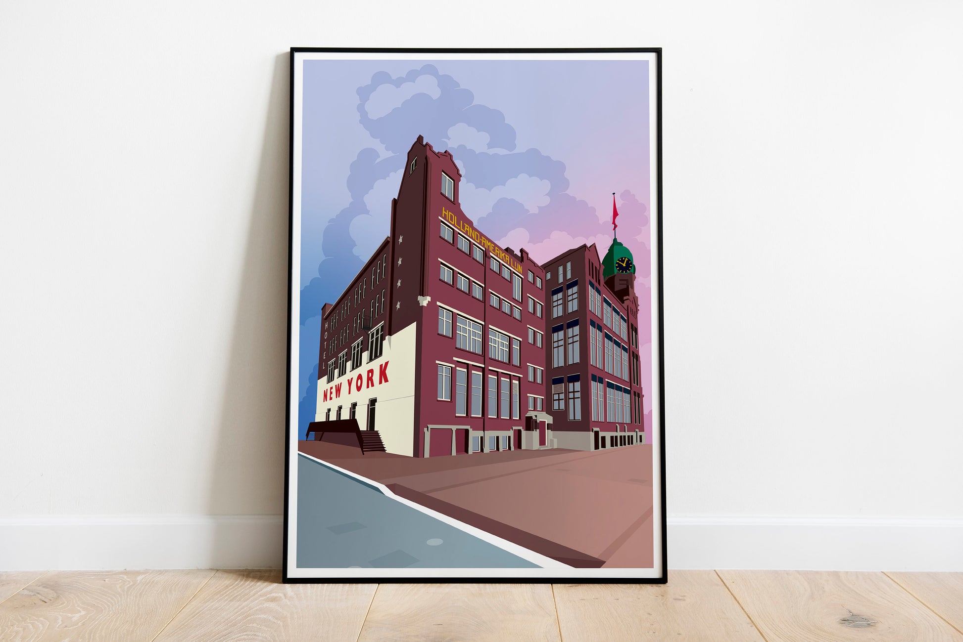 Artprint 'New York, here we go!'