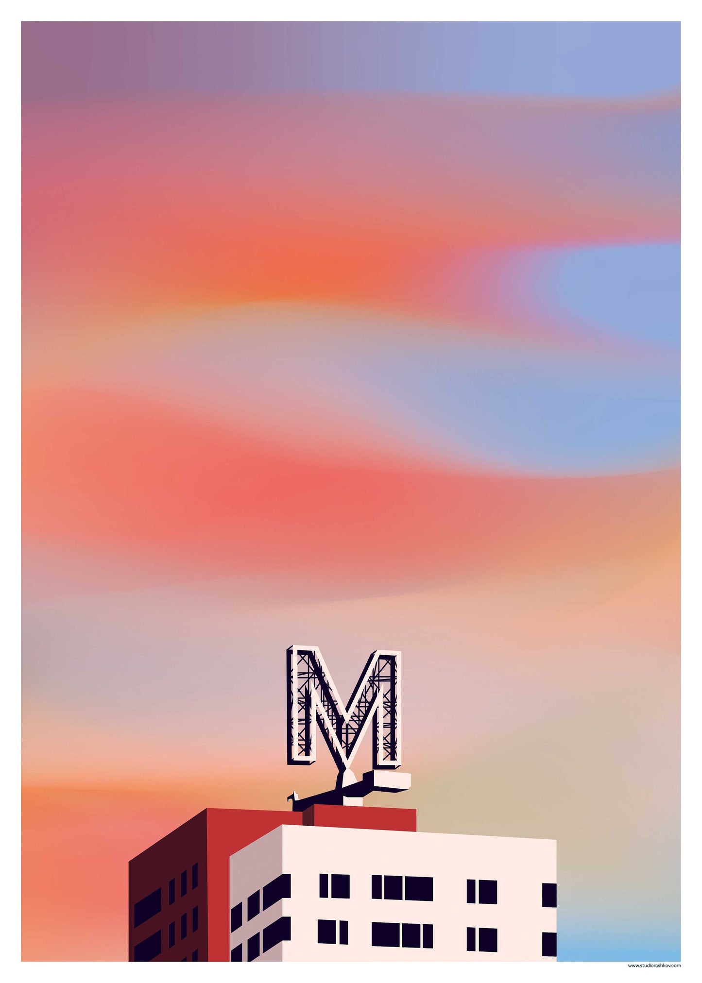 Artprint 'Indie Skies | Montevideo'