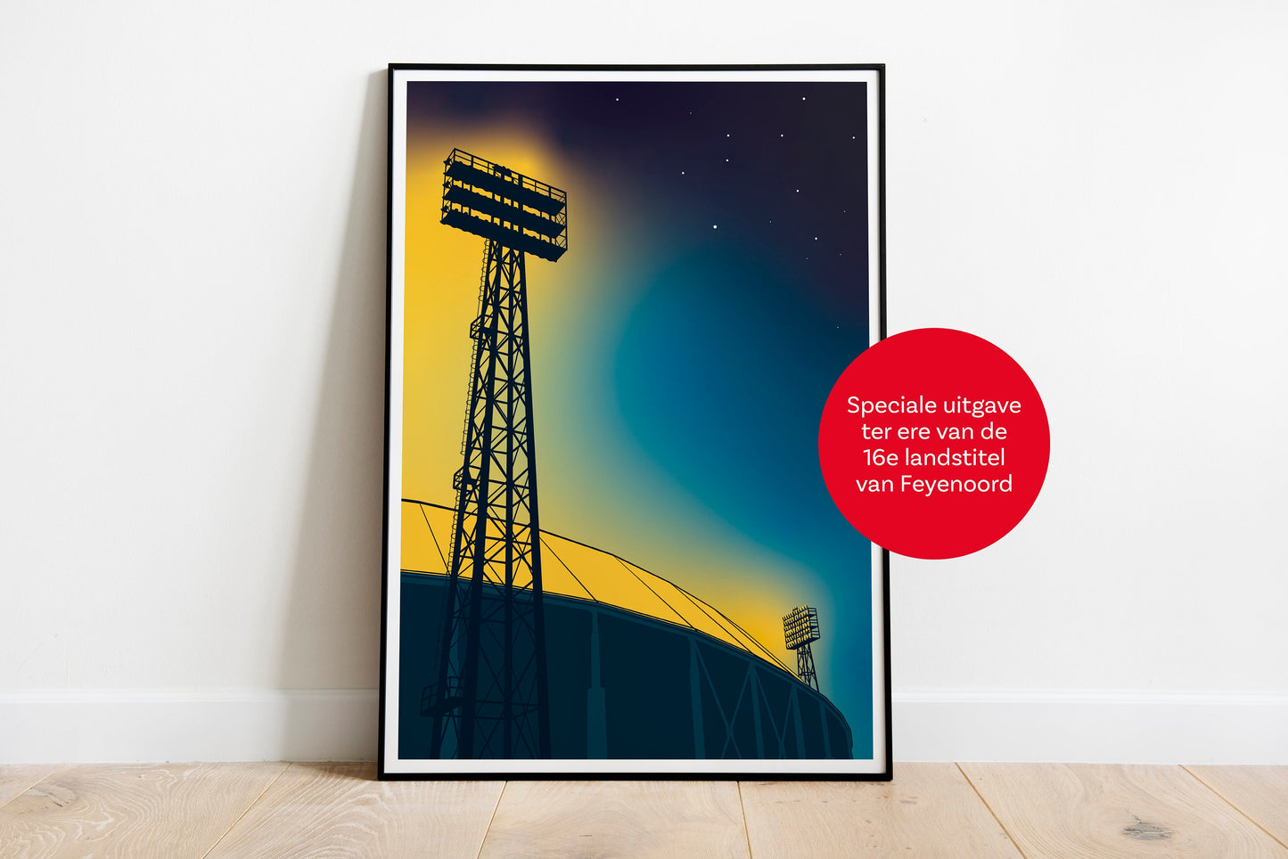 Poster Rotterdam | De Kuip | Artprint Stadion Feyenoord