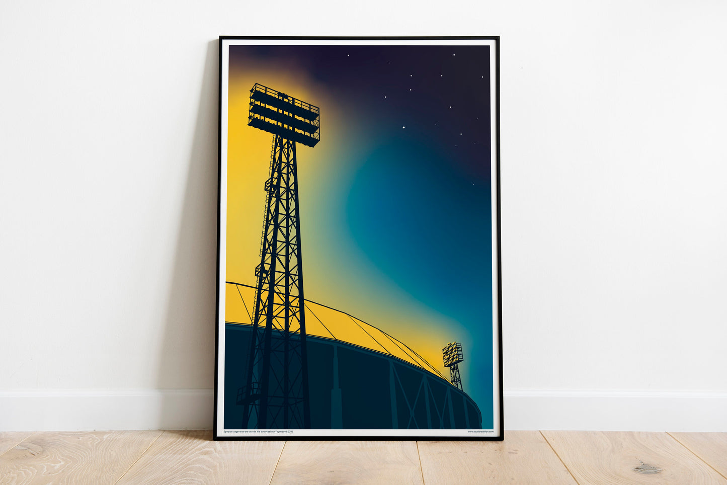 Poster Rotterdam | De Kuip | Artprint Stadion Feyenoord