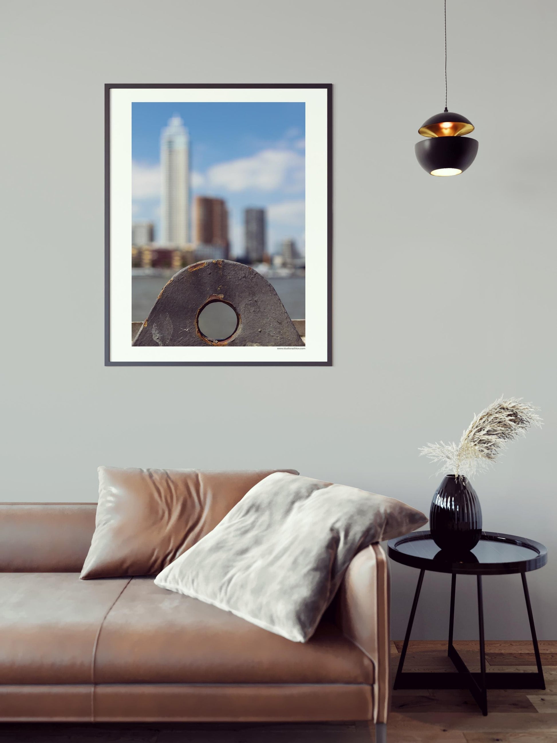 Artprint 'Rotterdam Out of Focus | Zalmhaventoren''