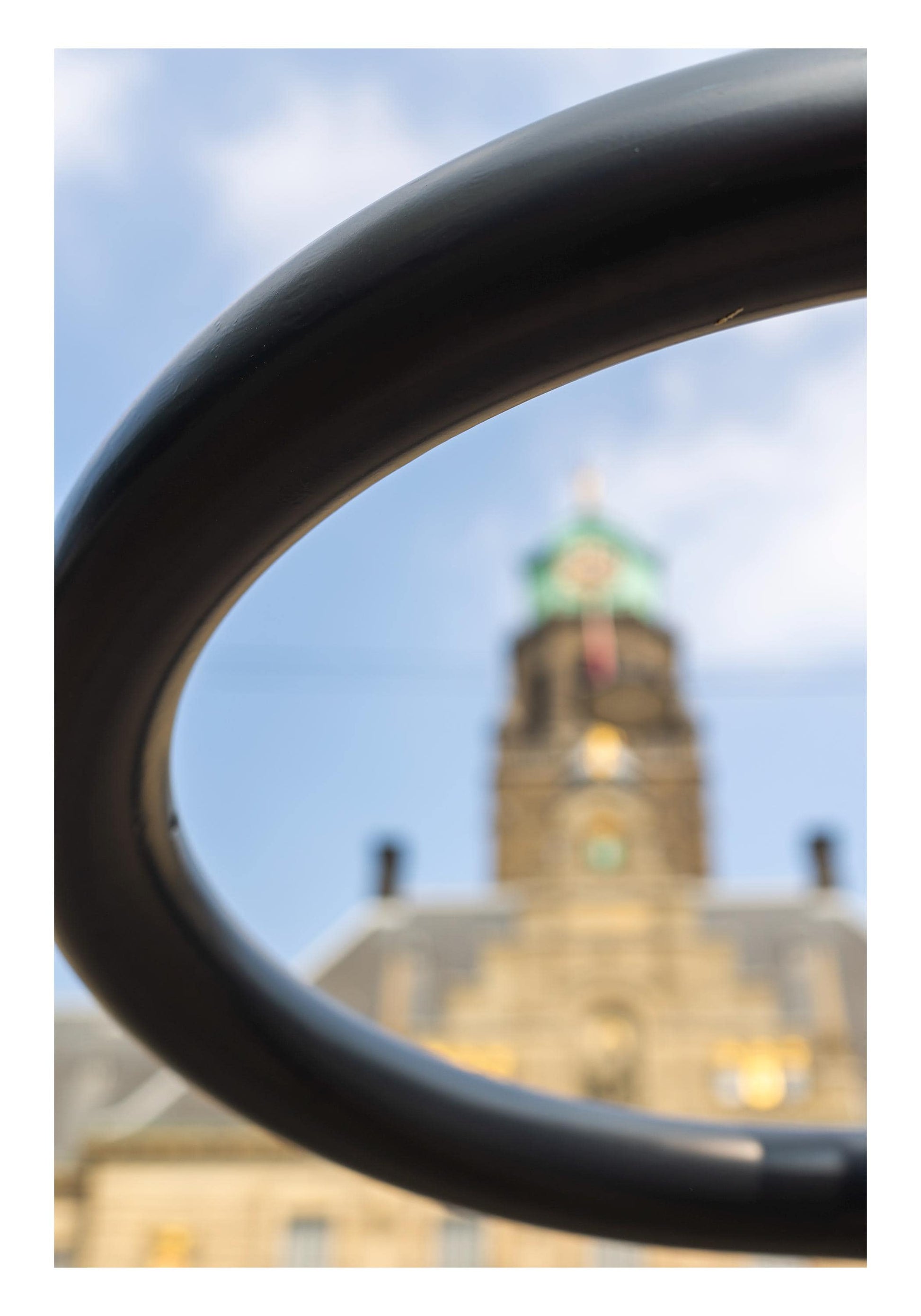 Artprint 'Rotterdam Out of Focus | Stadhuis'