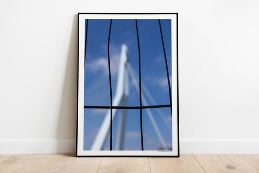 Artprint 'Rotterdam Out of Focus | Erasmusbrug''