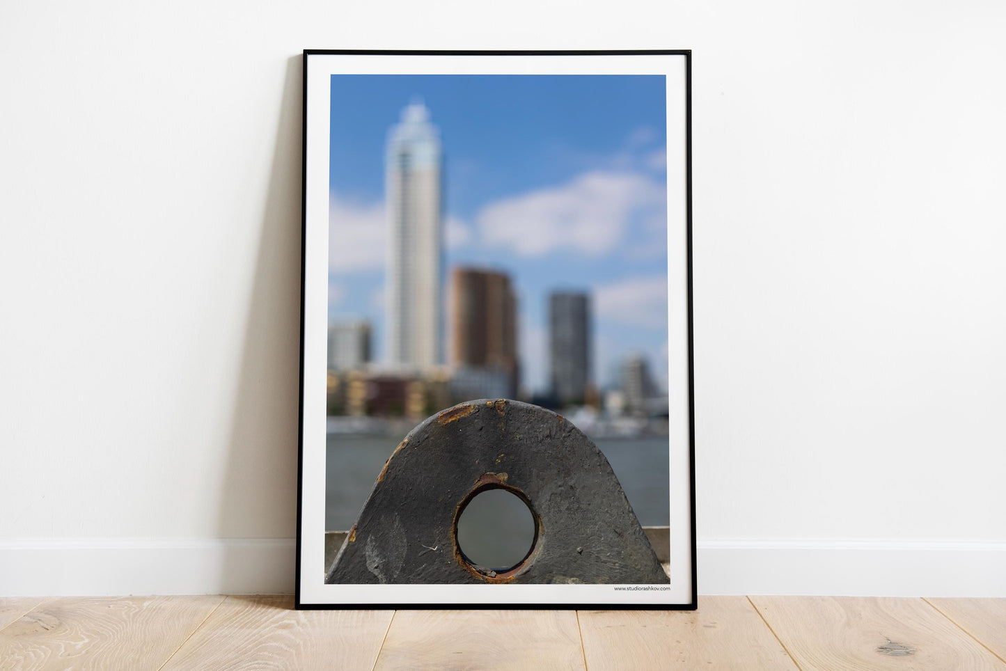 Artprint 'Rotterdam Out of Focus | Zalmhaventoren''