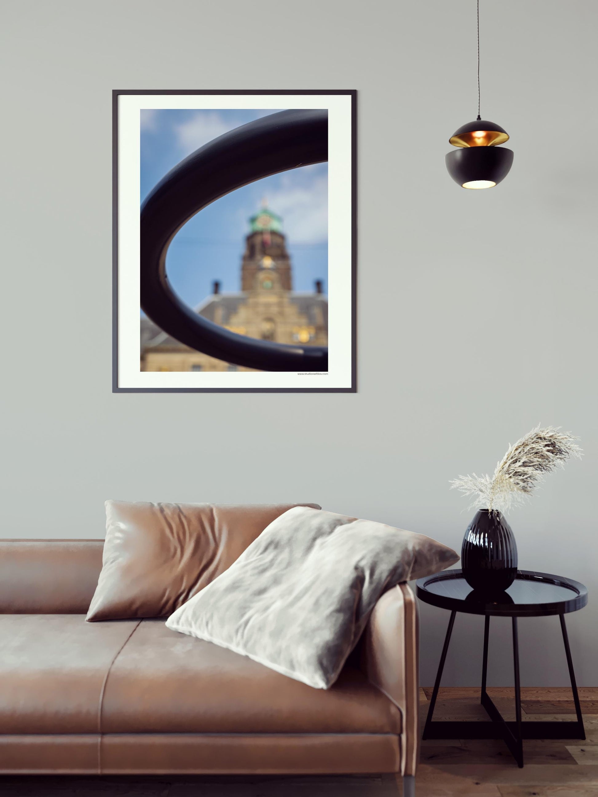 Artprint 'Rotterdam Out of Focus | Stadhuis'