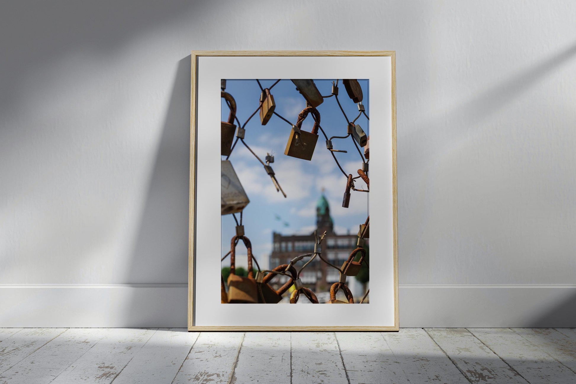 Artprint 'Rotterdam Out of Focus | Hotel New York'