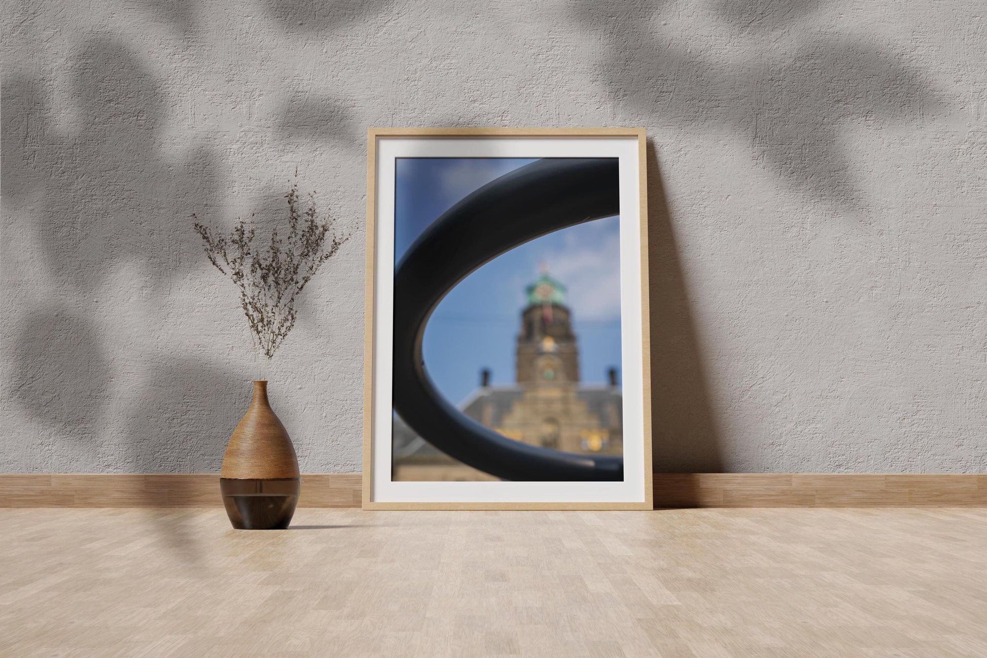 Artprint 'Rotterdam Out of Focus | Stadhuis'